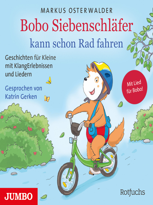 Title details for Bobo Siebenschläfer kann schon Rad fahren by Markus Osterwalder - Available